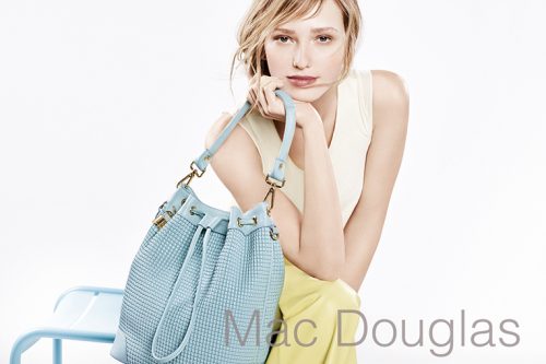 advertising shoky van der horst beauty Mac Douglas Handbag Sacs