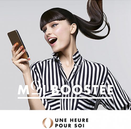 advertising shoky van der horst beauty make-up sixties black & white Une heure pour soi UHPS