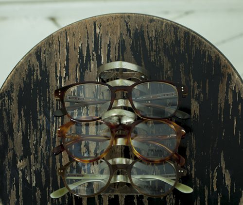 male model shoky van der horst lunettes vintage